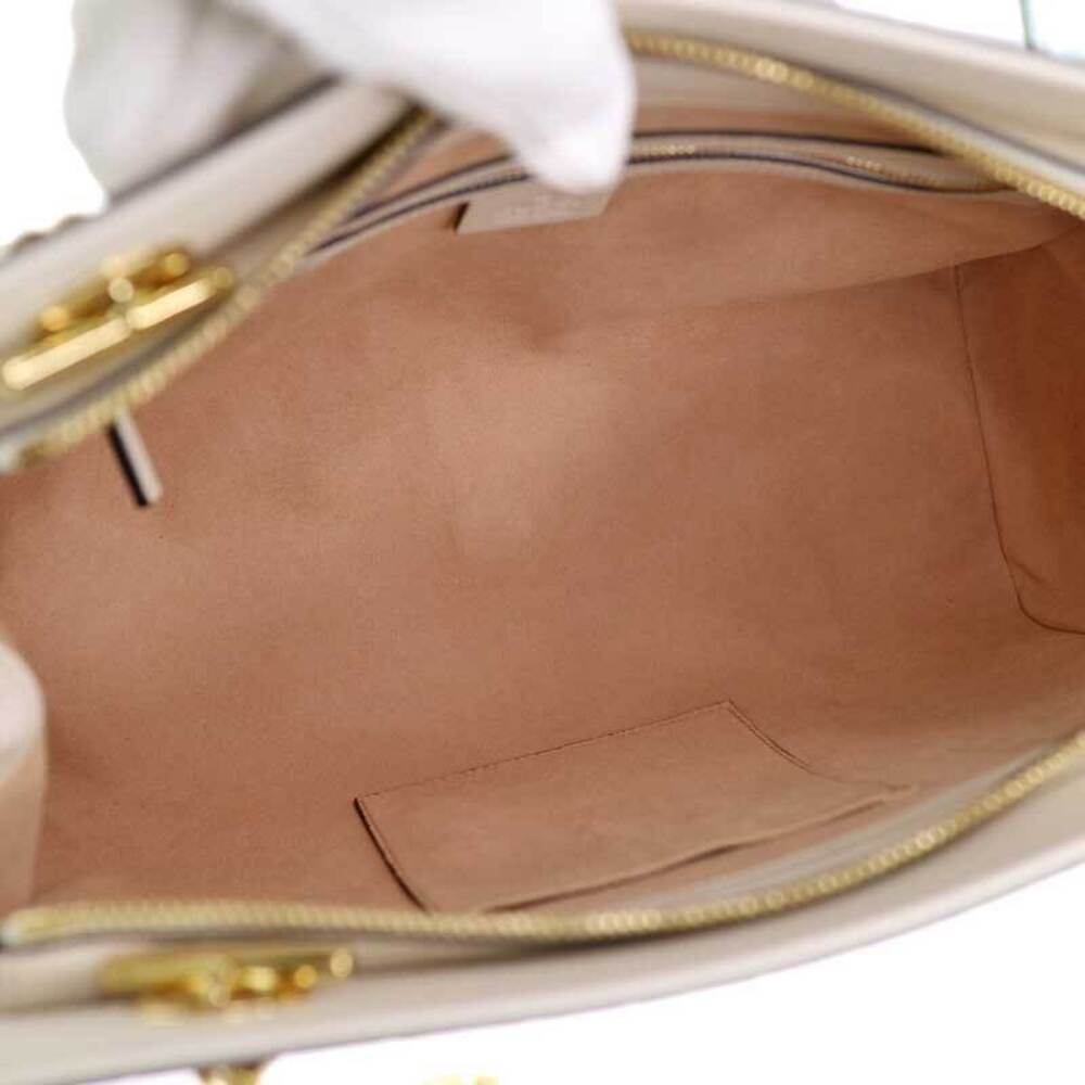 GUCCI chain shoulder bag Guccissima white - Picture 6 of 6